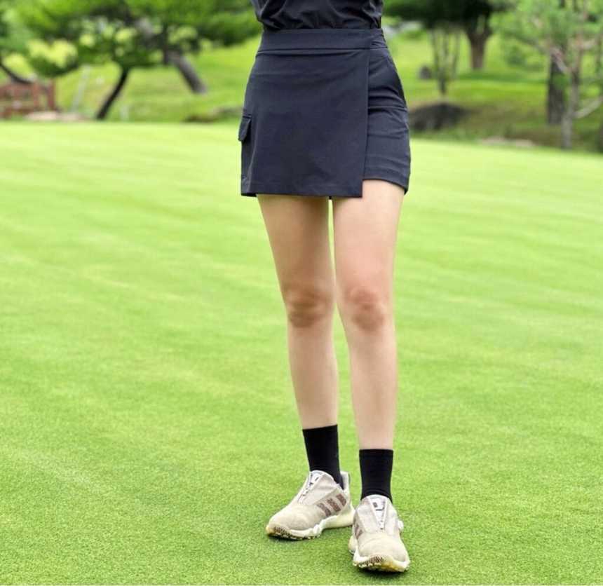 PXG 우먼 썸머 스컬 포켓 스커트