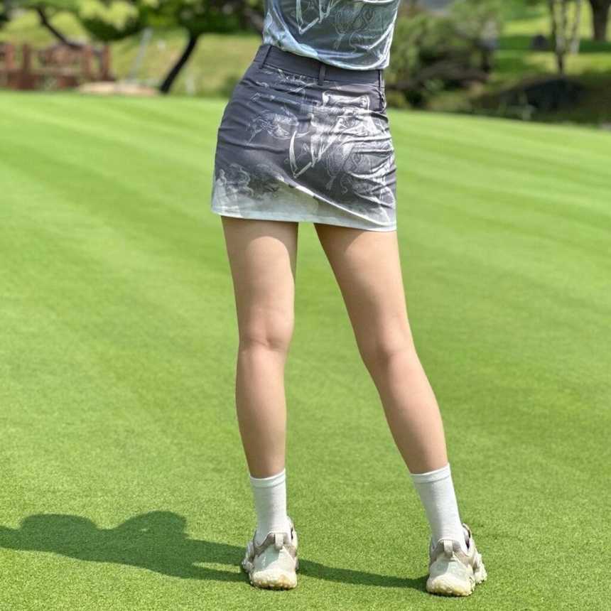 어메이징크리 단테 인페르노 패턴 스커트