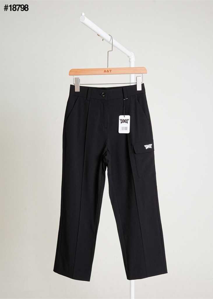 PXG 버튼 다운 세미 부츠컷 카고 9부팬츠(2color)