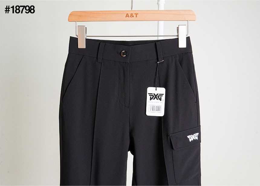 PXG 버튼 다운 세미 부츠컷 카고 9부팬츠(2color)