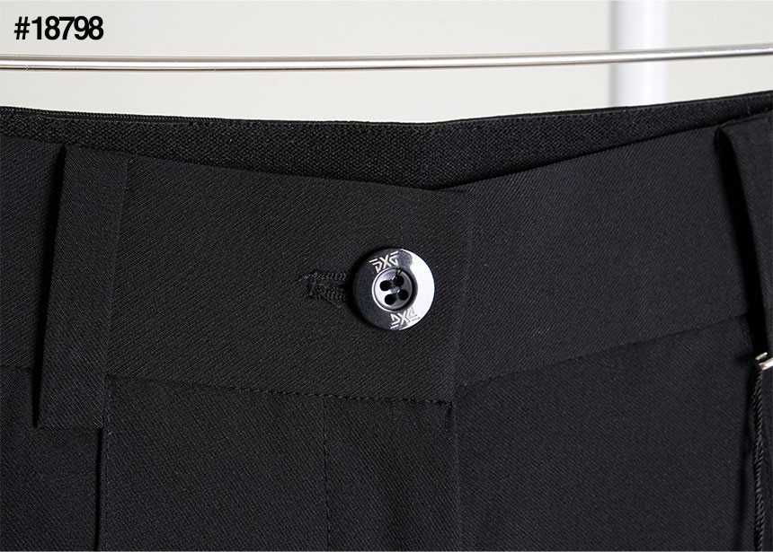 PXG 버튼 다운 세미 부츠컷 카고 9부팬츠(2color)