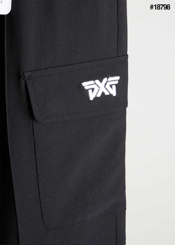 PXG 버튼 다운 세미 부츠컷 카고 9부팬츠(2color)