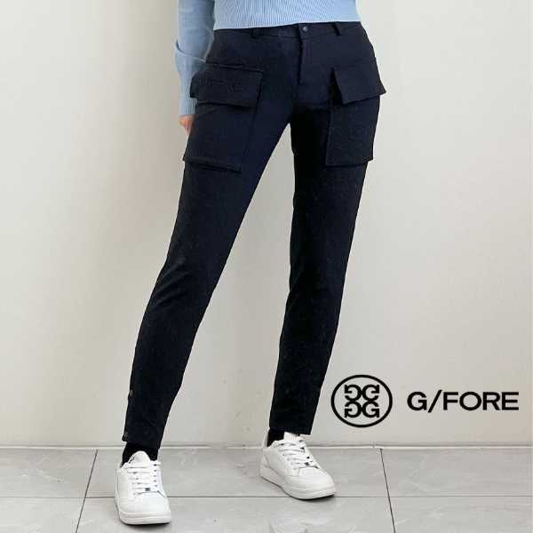 G/FORE 지포어 여성 스트레치 기모 카고조거 골프팬츠