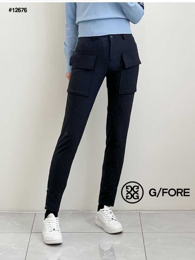 G/FORE 지포어 여성 스트레치 기모 카고조거 골프팬츠