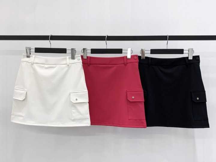 지포어 카고 포켓 스커트(3color)