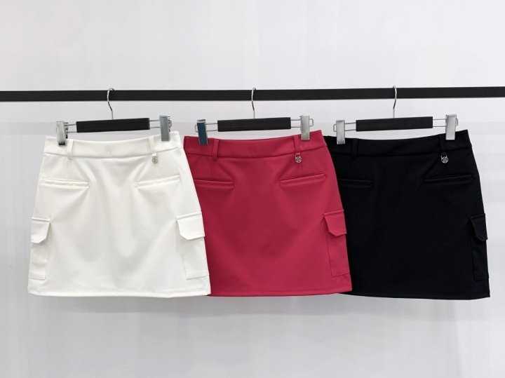 지포어 카고 포켓 스커트(3color)