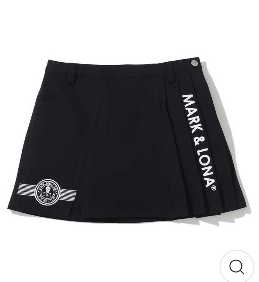 마크앤로나 여성 언발런스 플리츠 스커트(2color)
