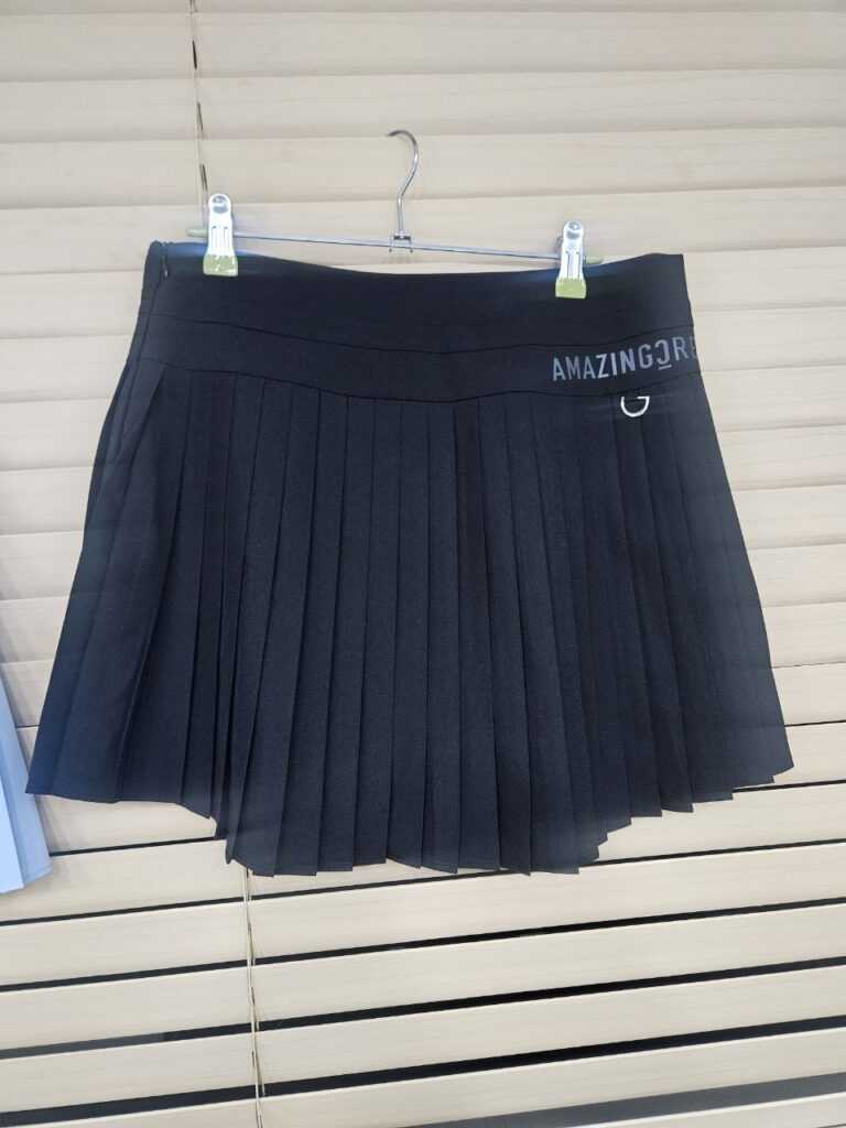 어메이징크리 주름랩 스커트(3color)