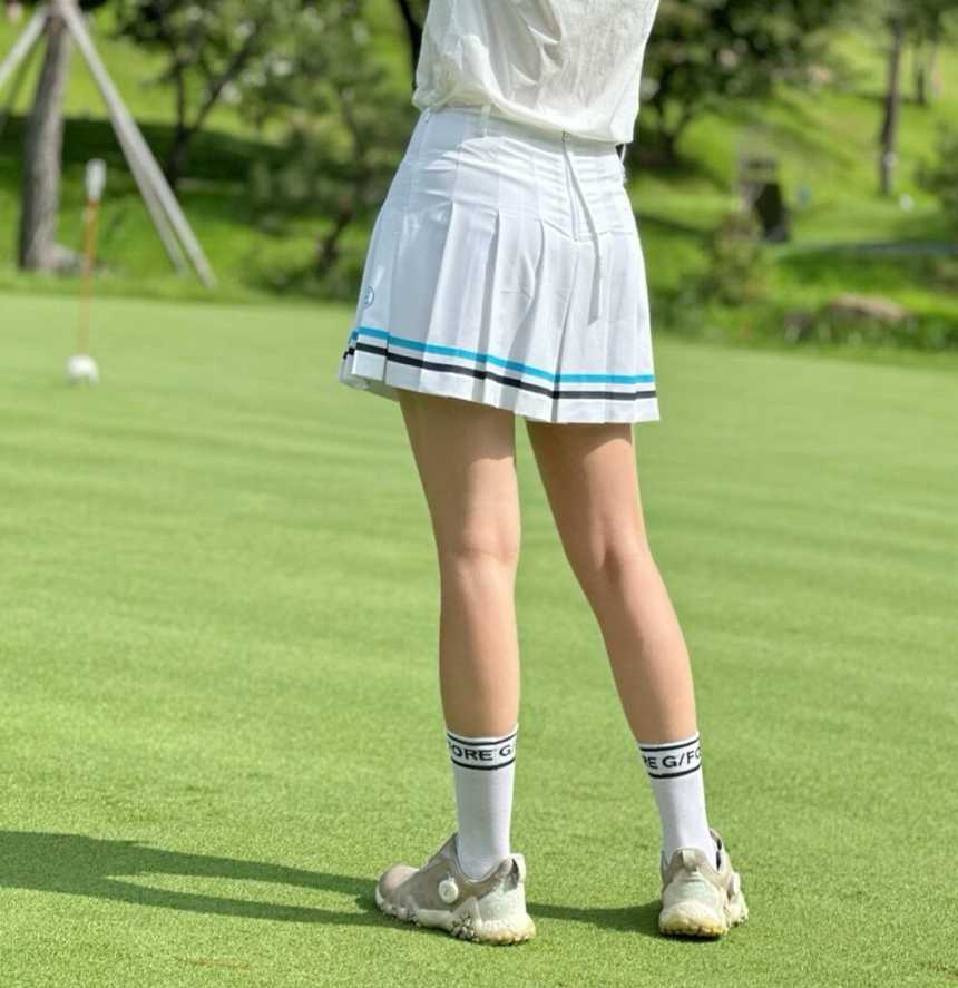 지포어 플레어 스커트