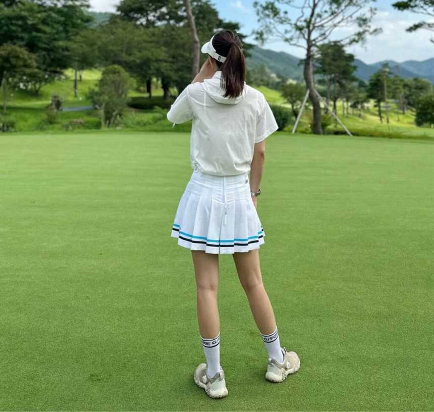 지포어 플레어 스커트