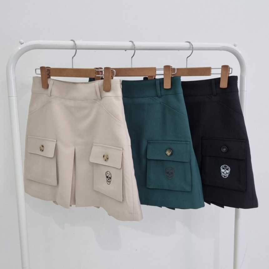 어메이징크리 빅포켓 스커트(3color)