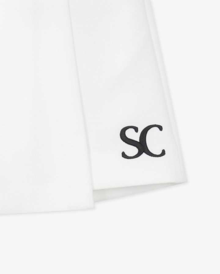 사우스케이프 여성 SC 로고 포켓 플리츠 큐롯 팬츠
