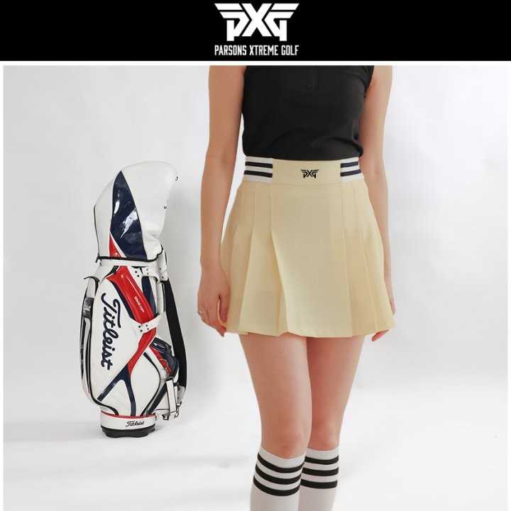 PXG 밴딩두줄 플리츠 스커트(2color)