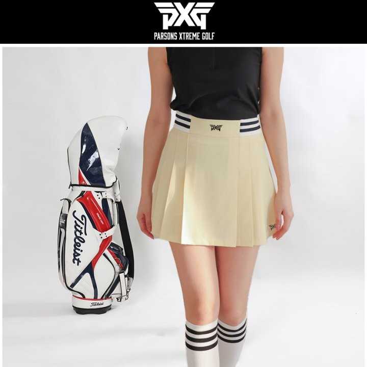 PXG 밴딩두줄 플리츠 스커트(2color)