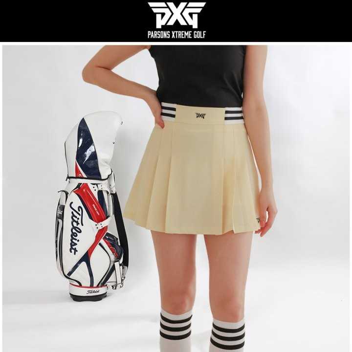 PXG 밴딩두줄 플리츠 스커트(2color)