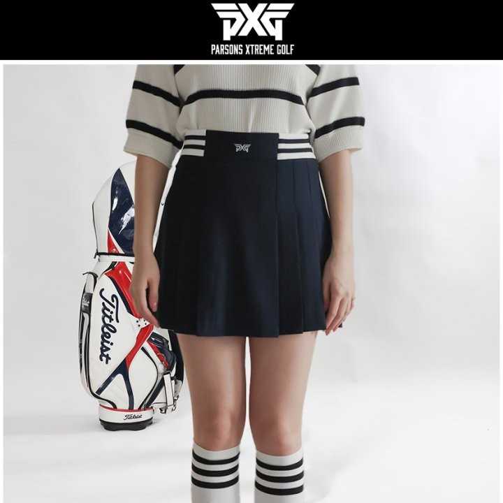 PXG 밴딩두줄 플리츠 스커트(2color)
