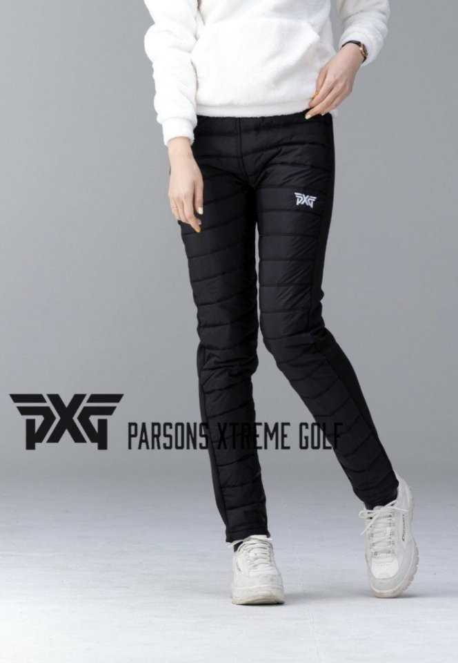 PXG 라운딩 패딩방한 여성 밴딩팬츠(2color)