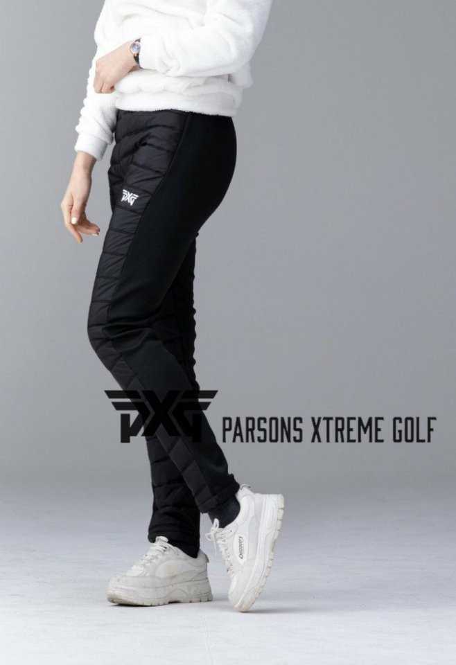 PXG 라운딩 패딩방한 여성 밴딩팬츠(2color)