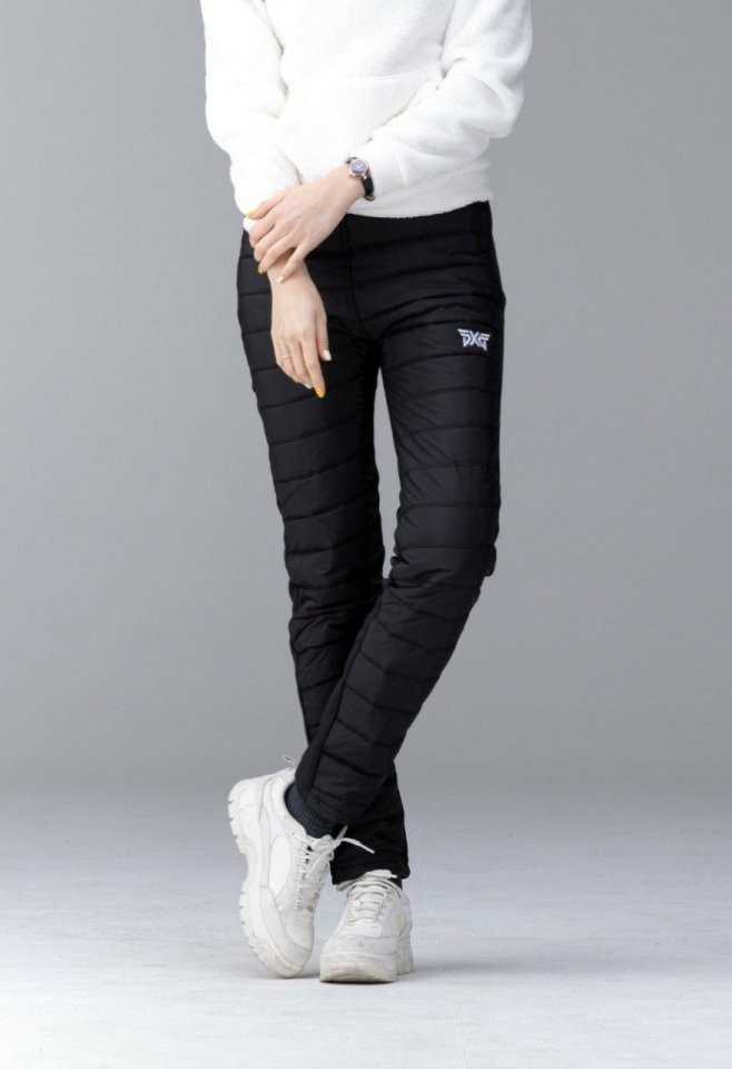 PXG 라운딩 패딩방한 여성 밴딩팬츠(2color)