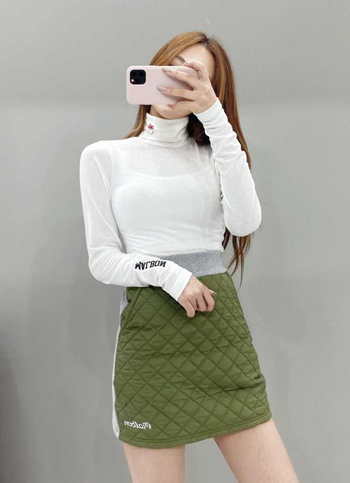 말본 양털 버킷 와이드 넥 셋트(2color)