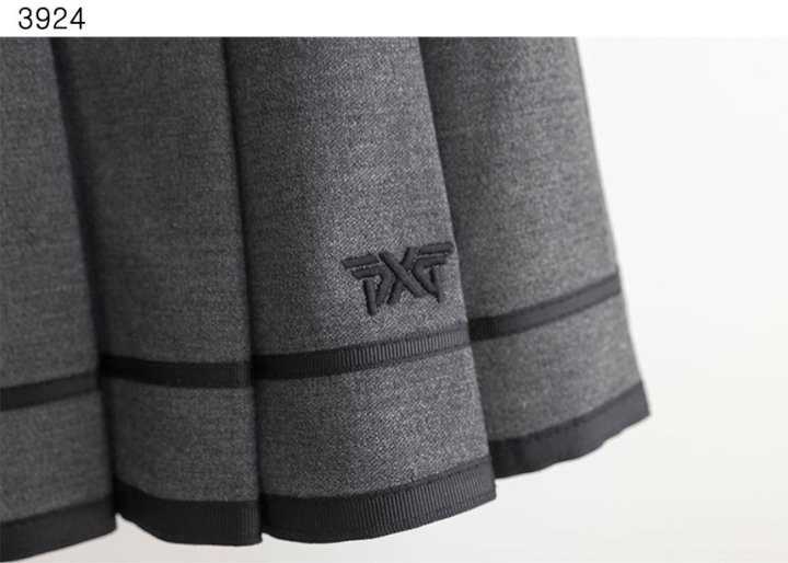 PXG 올오버 플리츠 스커트