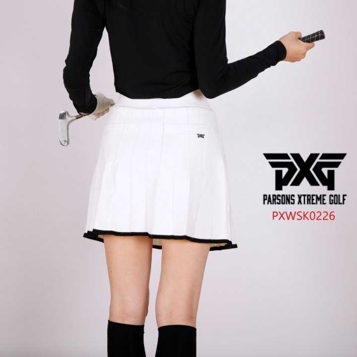 PXG 여자 PXWSK0226 배색라인 니트 스커트 치마(2color)