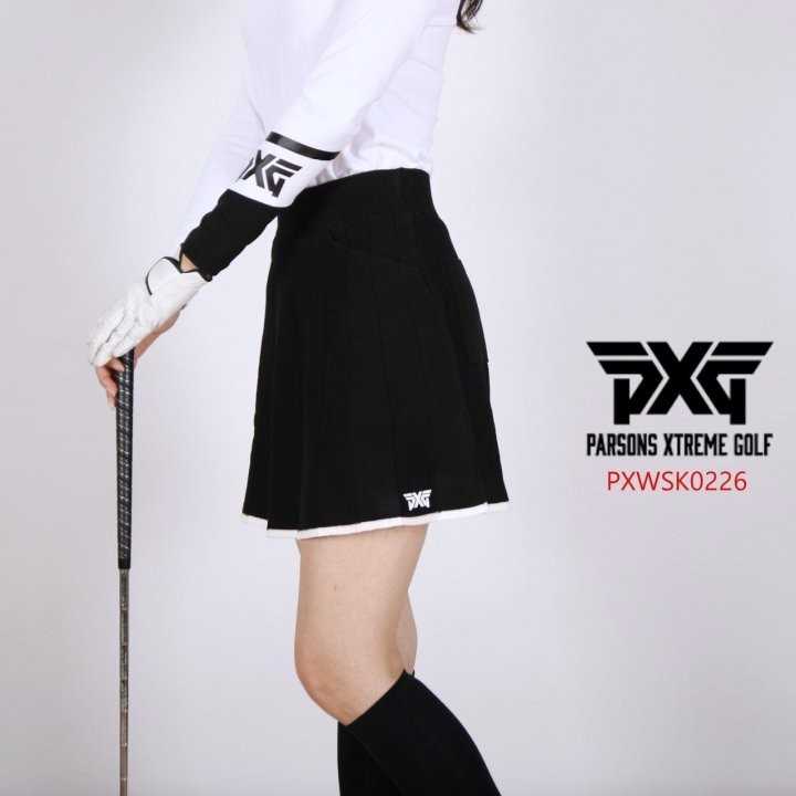 PXG 여자 PXWSK0226 배색라인 니트 스커트 치마(2color)