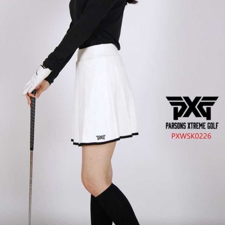 PXG 여자 PXWSK0226 배색라인 니트 스커트 치마(2color)