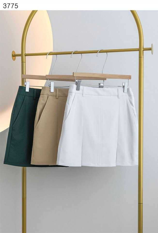 말본 수입고급 슬릿 A라인 스커트(3color)