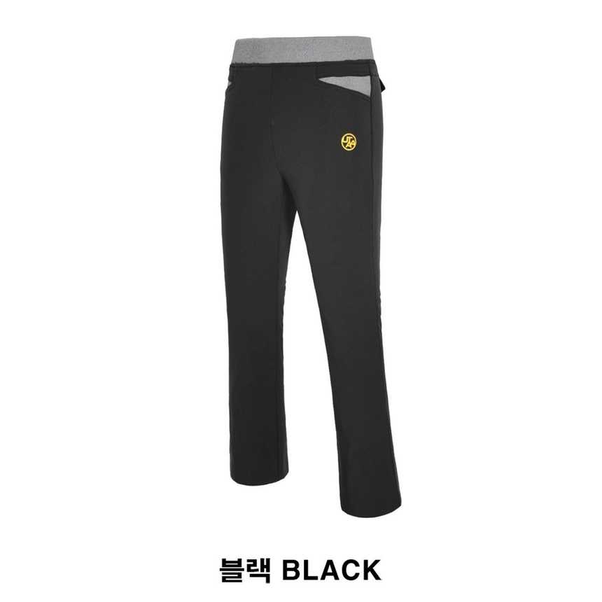 유타 여성 자수로고 부츠컷 패딩 팬츠(2color)