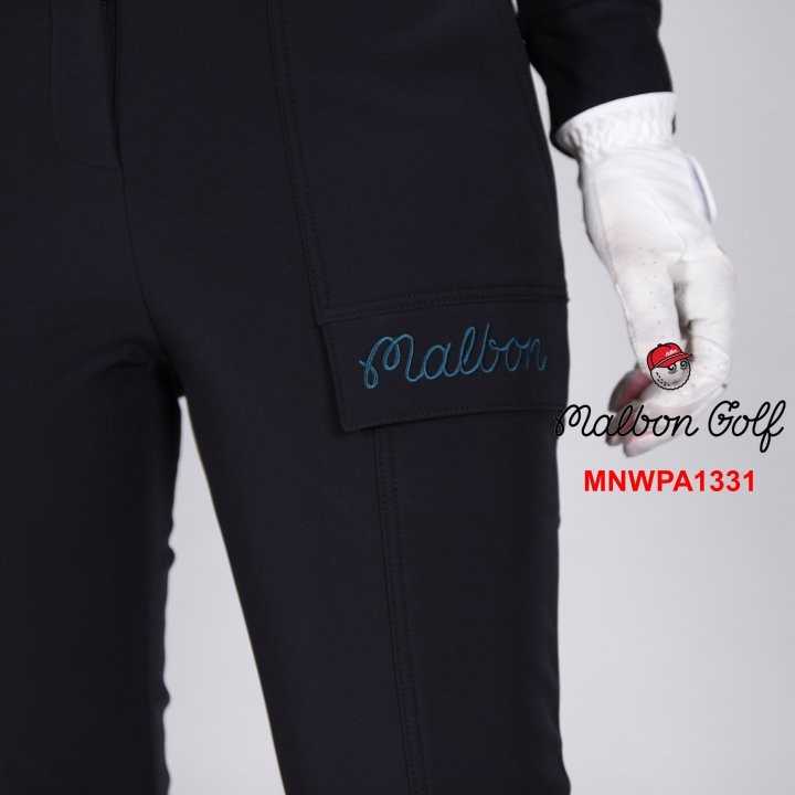 말본 여자 MNWPA1331 기모 부츠컷 바지 팬츠(2color)