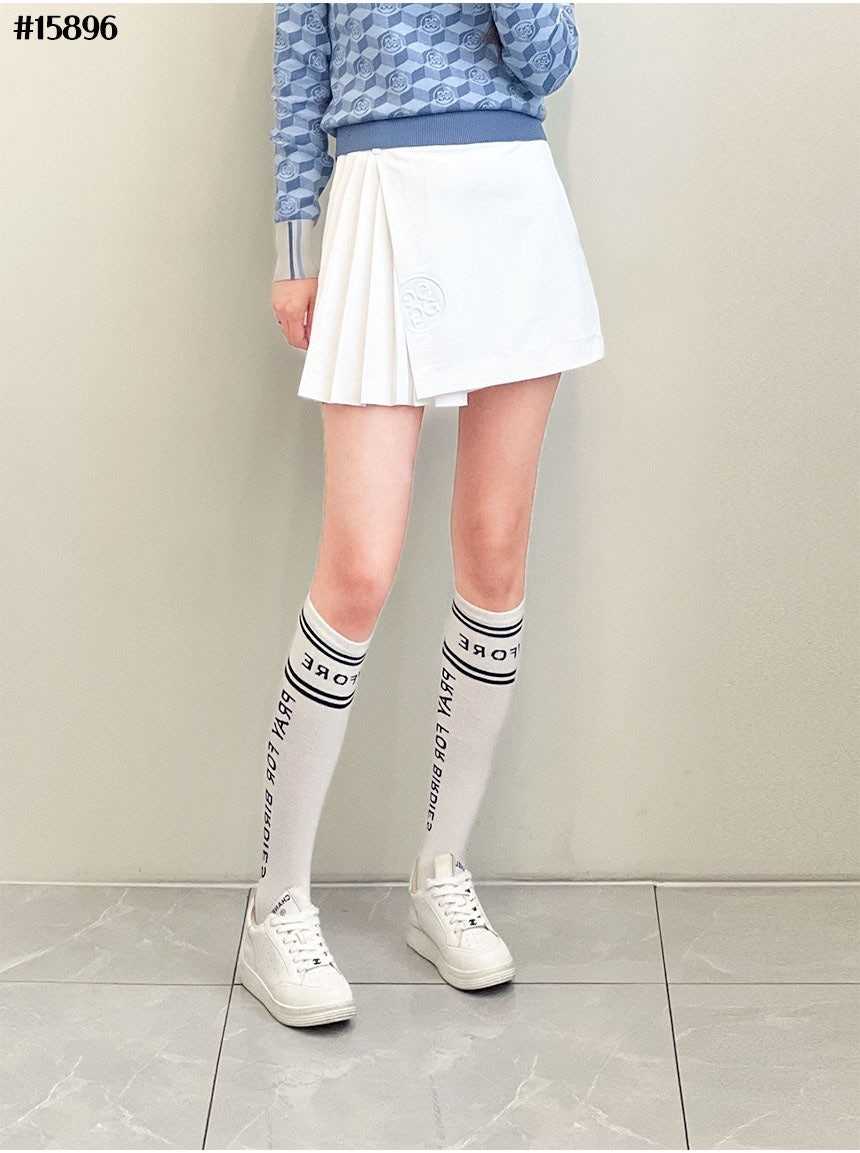 지포어 고퀄 프리미엄 여성 언발란스 랩 퀄로트(2color)