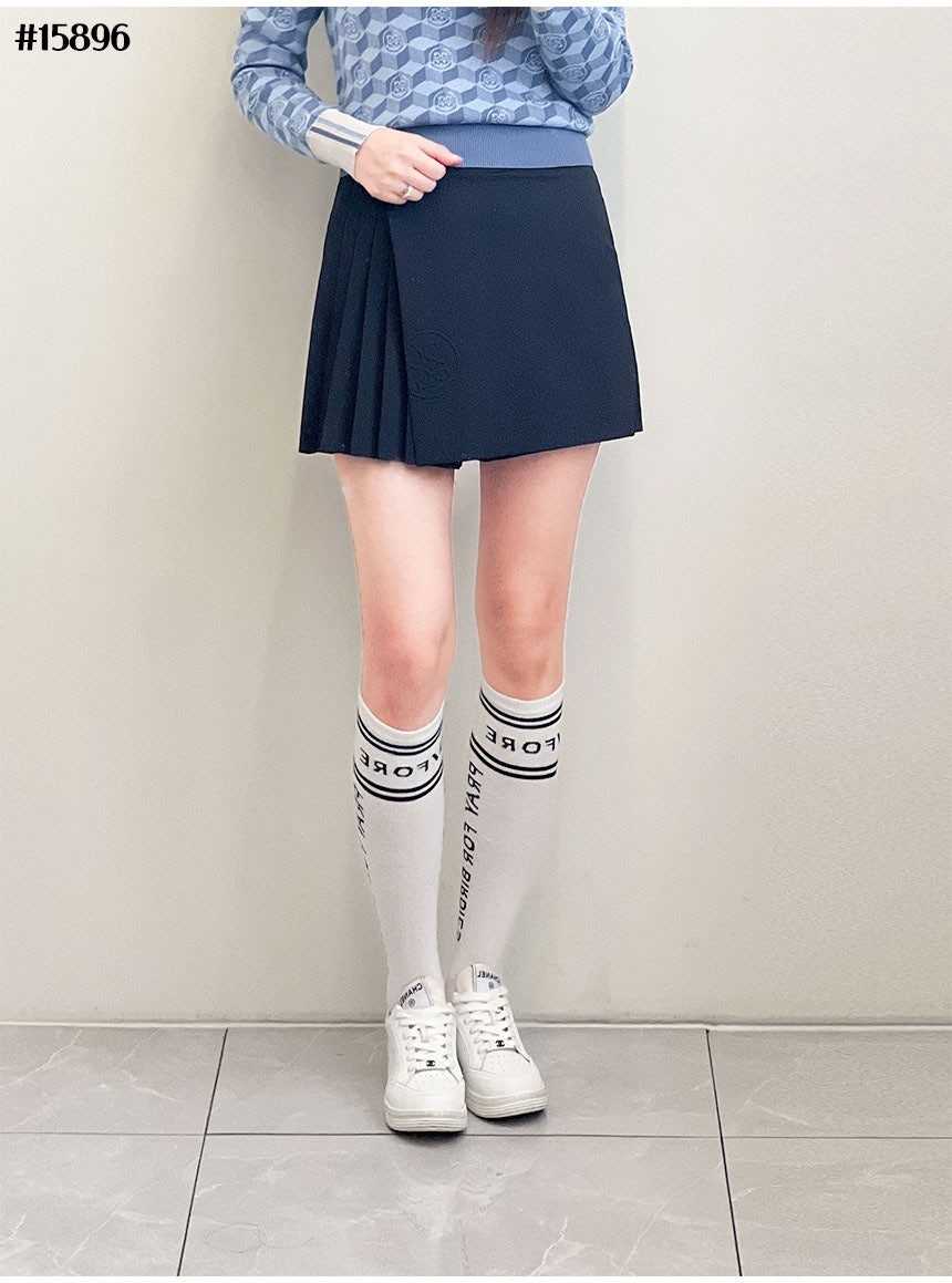 지포어 고퀄 프리미엄 여성 언발란스 랩 퀄로트(2color)
