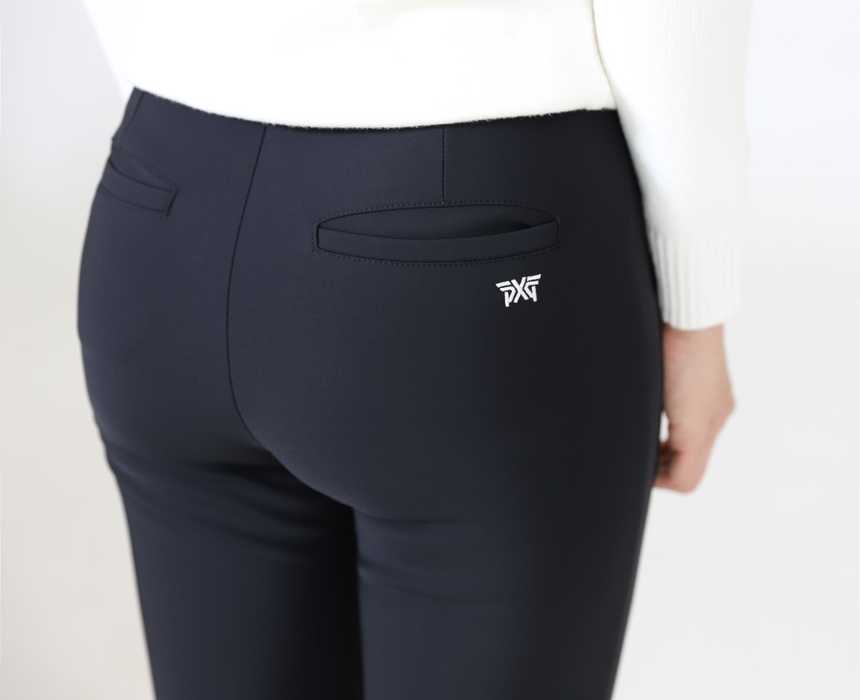 PXG 여성 찡 포인트 부츠컷 기모 골프 팬츠(3color)