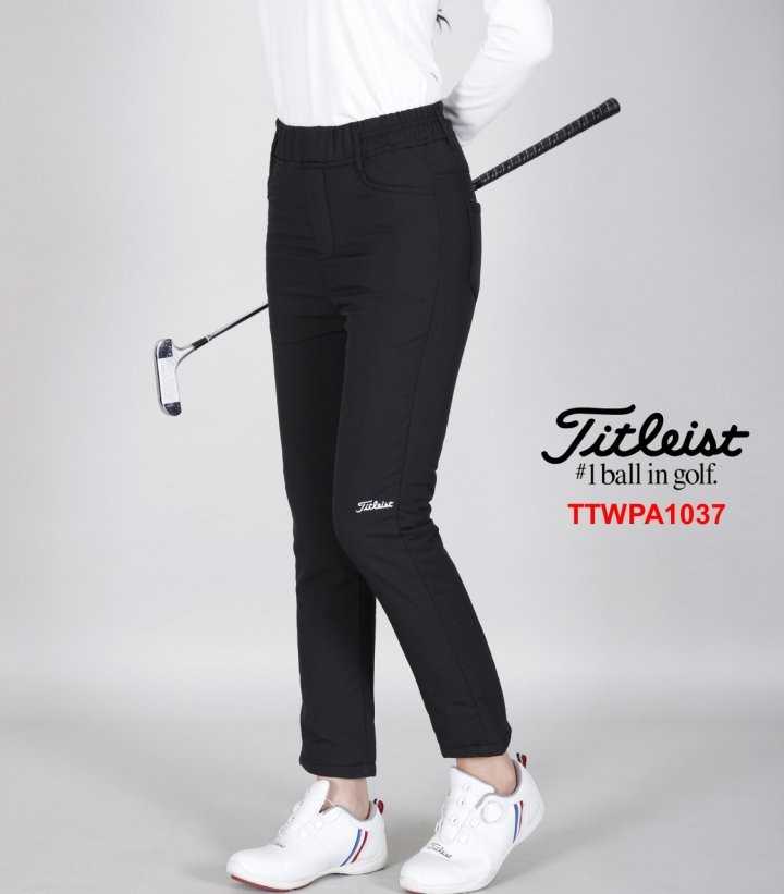 타이틀리스트 여성 TTWPA1037 힙삼색 패딩 팬츠 바지(2color)