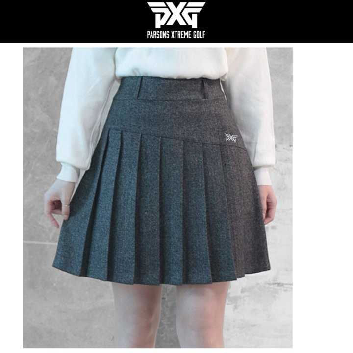 PXG 기모 롱 사선 스커트(2color)