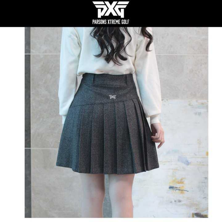 PXG 기모 롱 사선 스커트(2color)