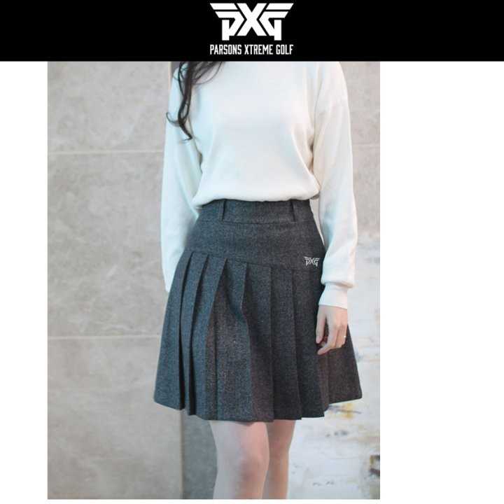 PXG 기모 롱 사선 스커트(2color)