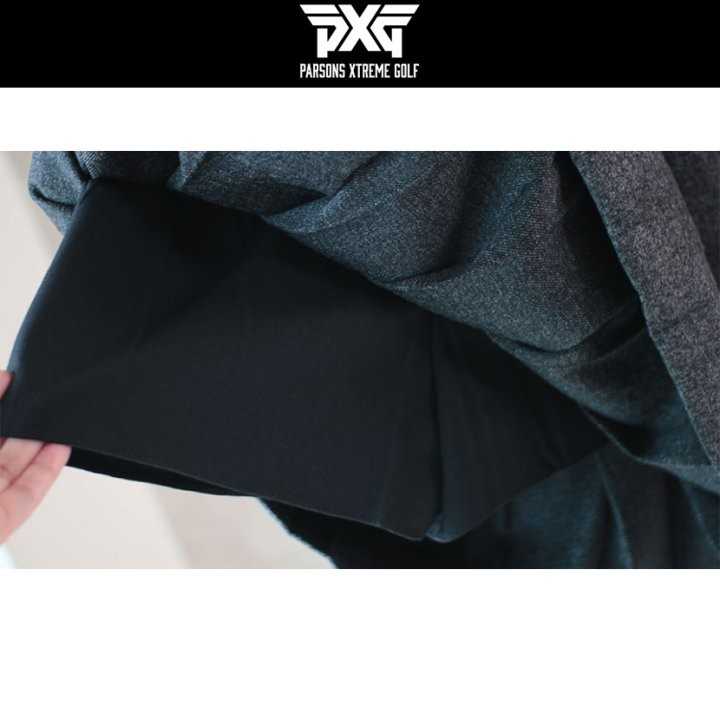 PXG 기모 롱 사선 스커트(2color)
