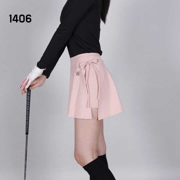 어뉴 여자 1406 리본 랩스커트 치마(2color)
