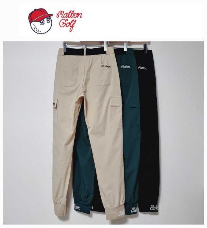 말본 여성 자수 카고 조거팬츠(3color)
