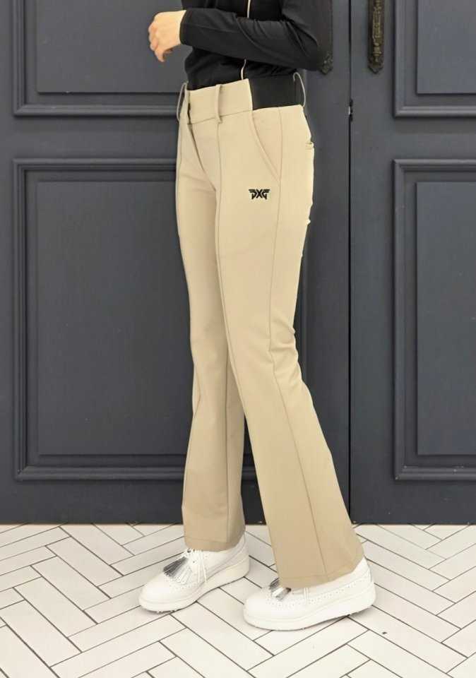 PXG 여성 투버튼 허리 밴딩 팬츠(3color)