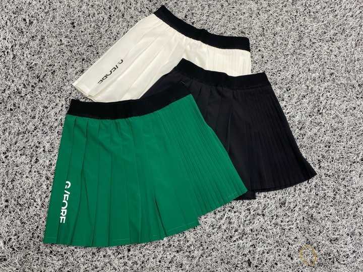 지포어 우먼 올 플리츠 스커트(3color)