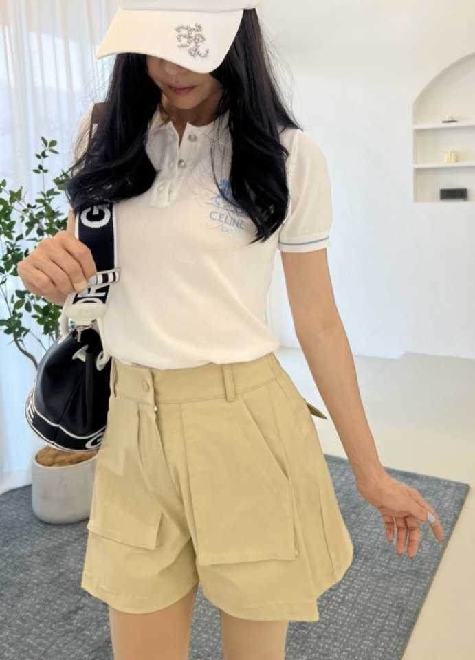 지포어 여성 수입고급 카고 쇼트 팬츠(2color)