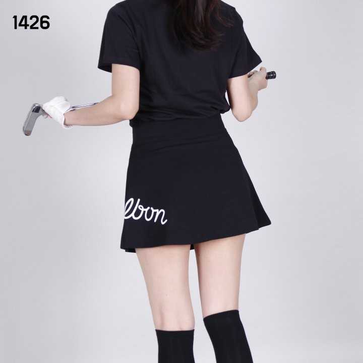 말본 여자 1426 스크립트 스커트 치마(2color)