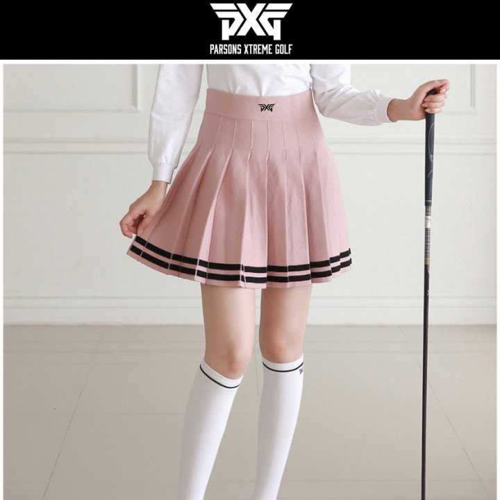 PXG 더블라인 니트 스커트(4color)