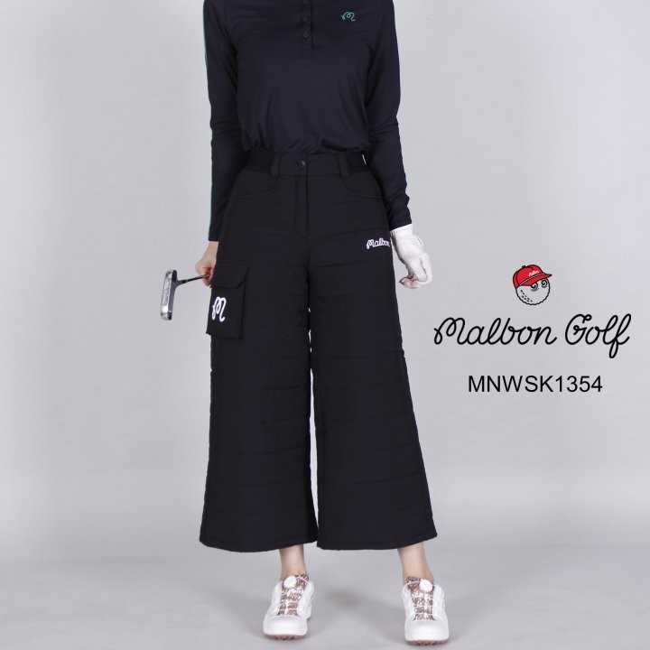 말본 여자 MNWSK1354 패딩 와이드 팬츠 바지(2color)