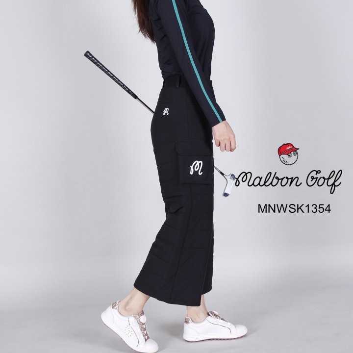 말본 여자 MNWSK1354 패딩 와이드 팬츠 바지(2color)