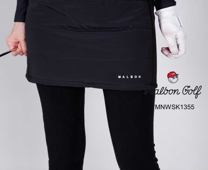 말본 여자 MNWSK1355 기모 레깅스 패딩 스커트 치마