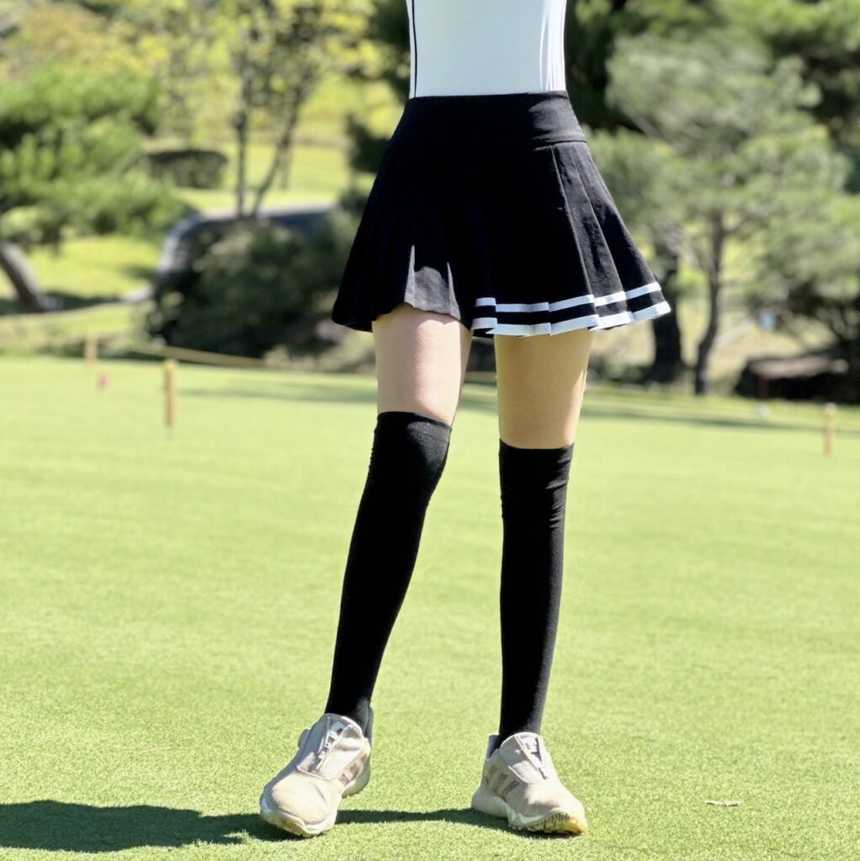 PXG 우먼 언발란스 플리츠 스커트 (WOMEN)